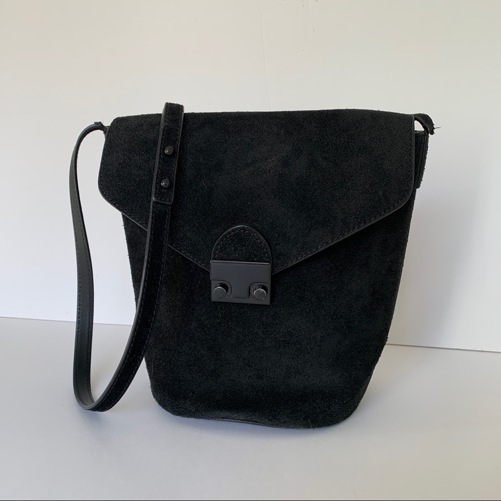 Loeffler Randall Suede Bucket Bag